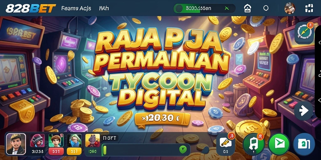 Tampilan screenshot menunjukkan gameplay Tycoon yang seru dan interaktif.