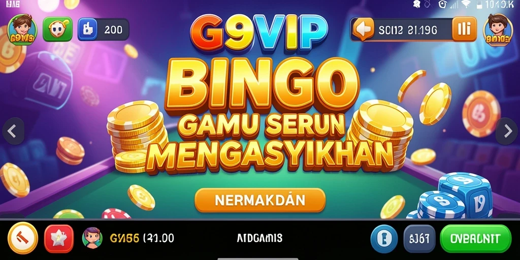 Tampilan gameplay G9VIP yang seru dan interaktif.