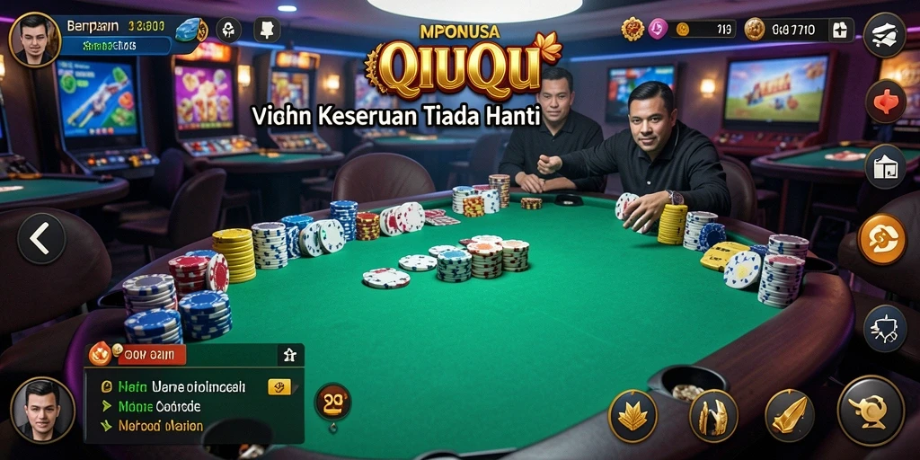 Screenshot gameplay QiuQiu yang seru dan menarik