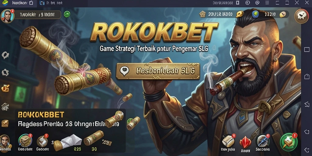 Tampilan gameplay ROKOKBET yang menarik dan penuh strategi.