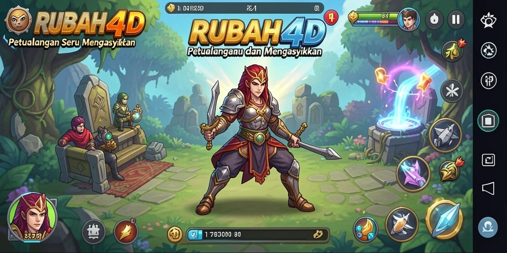 Gambaran gameplay seru dari RUBAH4D yang memikat.
