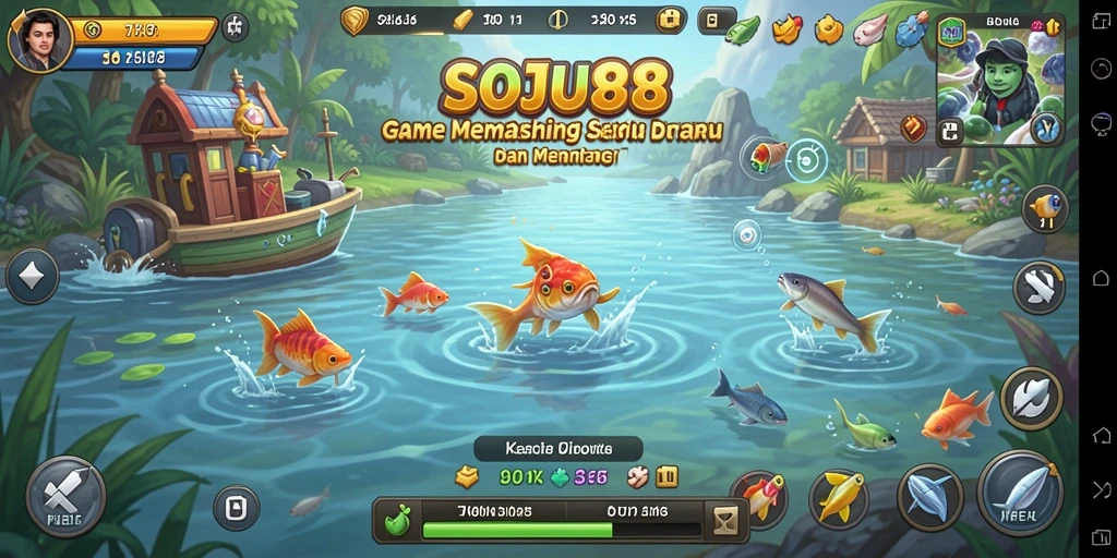 Tangkapan ikan yang mengesankan dalam gameplay SOJU88.