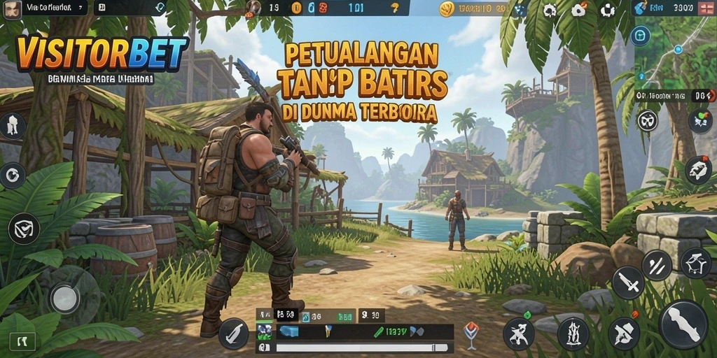Screenshot gameplay menunjukkan pengalaman Open World yang mengesankan.